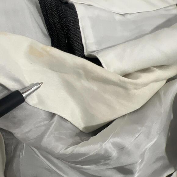 Zanella Men's Dark Gray Subtle Textured Wool Dress Pants SIZE 36X32 $495 - Picture 7 of 9